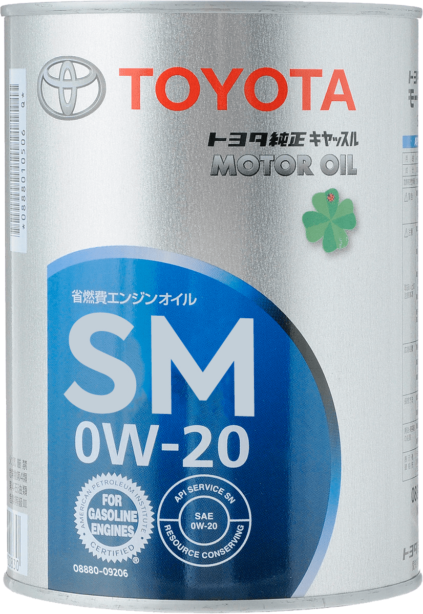 Моторное масло Toyota SM 0W-20, 1л